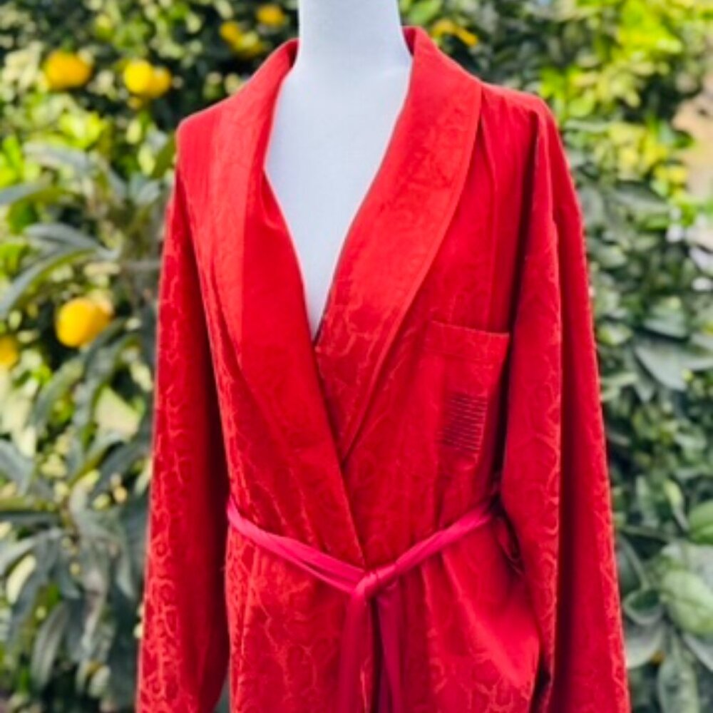 Savage x Fenty Burnt Orange Short Robe Size Small